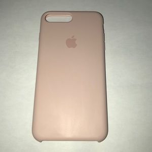 Apple silicone case (Color: PINK SAND)